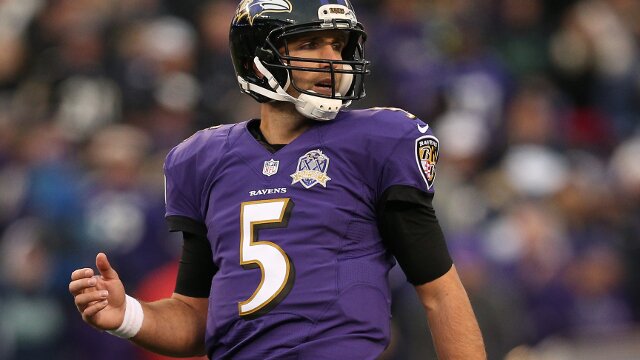 Baltimore Ravens Have Some Silver Lining With Joe Flacco's Injury
