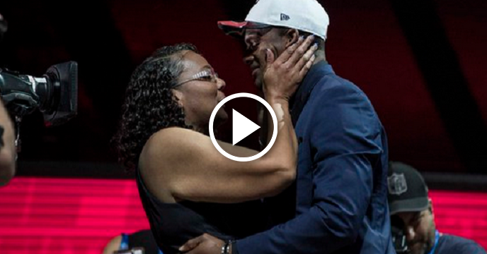 DeShaun Watson Breaks Down After Reading Emotional Letter From His Mother On Draft Night