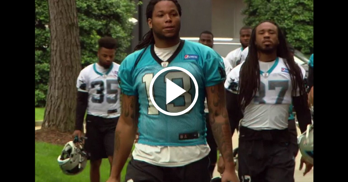 Panthers WR Kelvin Benjamin Showed Up To OTAs Overweight And The Internet's Got Jokes