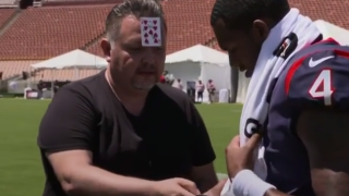 NFL Rookies Get Minds Blown By Slick Magician's Card Tricks