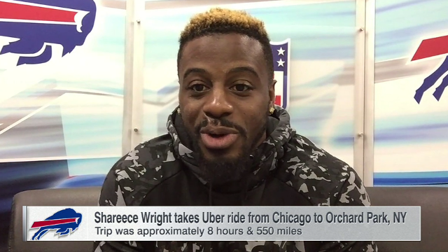 Shareece Wright Took $932 Uber Trip from Chicago to Buffalo Bills Practice