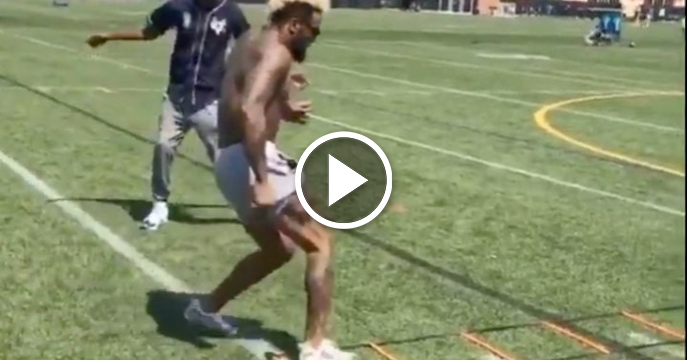 Odell Beckham Jr. Turns Giants Footwork Drill Into Personal Dance Routine