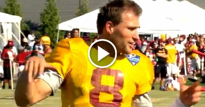 Redskins QB Kirk Cousins Shows Off Rap Skills By Spitting Bars From 'Hamilton' Soundtrack