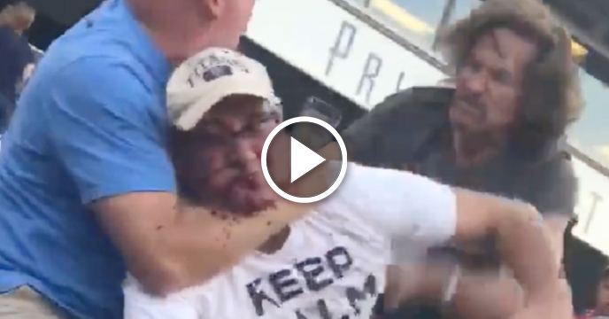 Fight Breaks Out Between Fans At Tennessee Titans Scrimmage
