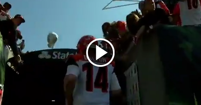 Watch: Bengals Fan Throws Hat At Andy Dalton Following Home Loss To Ravens
