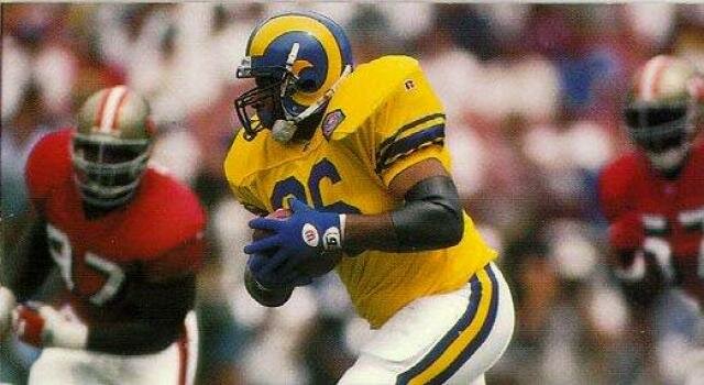 los angeles rams yellow jersey