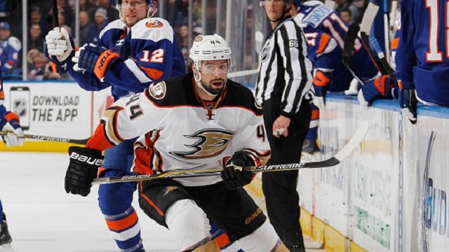 Nate Thompson's Return Will Provide Aid To Struggling Anaheim Ducks