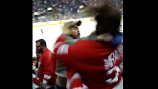  Fight Breaks Out In Stands At Red Wings vs. Blue Jackets 