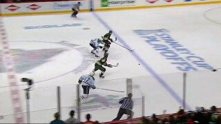 Watch Minnesota Wild's Charlie Coyle Control A Bouncing Puck On A Breakaway To Score