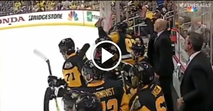 Sidney Crosby May Have Thrown Water Bottle During Penguins' Game 5 Blowout