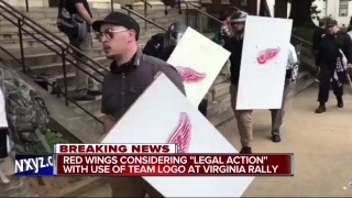 Detroit Red Wings Considering Legal Action Against White Nationalist Rally in Virginia