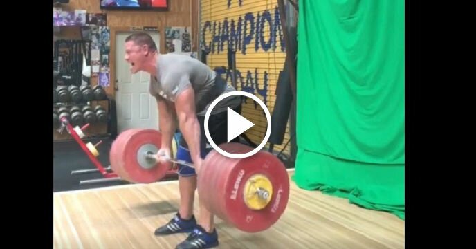 WWE Superstar John Cena Deadlifts 602 Pounds to Celebrate His 40th Birthday