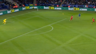 Watch Leicester City's Jamie Vardy Score Epic Goal On Liverpool From Outside The 18