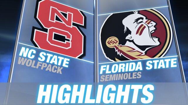 ACC: Florida State-NC State Highlights