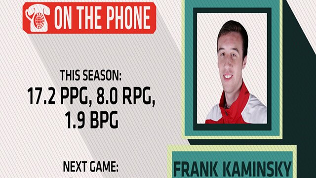 CBS Sports: Frank Kaminsky Talks Badgers