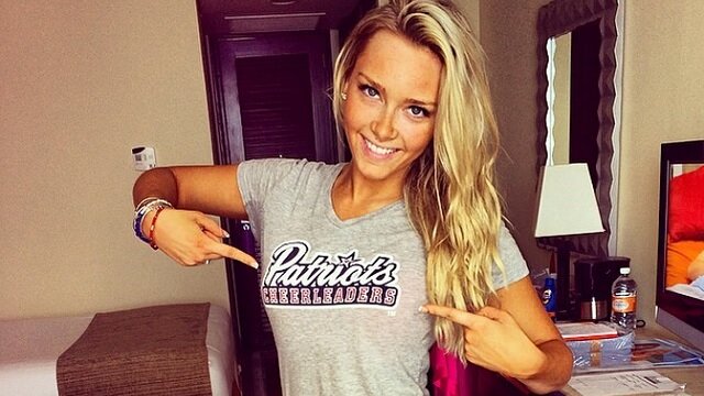 Hot Pictures of Camille Kostek, Rob Gronkowski\'s New Girlfriend and Former Patriots Cheerleader