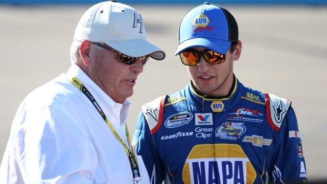 Chase Elliott Rick Hendrick 1