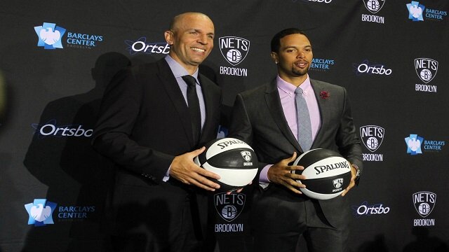 Jason Kidd with Deron Williams