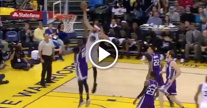 Watch JaVale McGee Slam Down Powerful Dunk In DeMarcus Cousins' Face