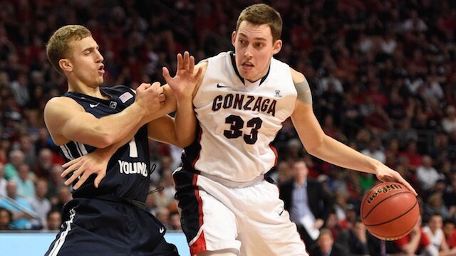 Gonzaga Bulldogs Kyle Wiltjer 2015 NCAA Tournament