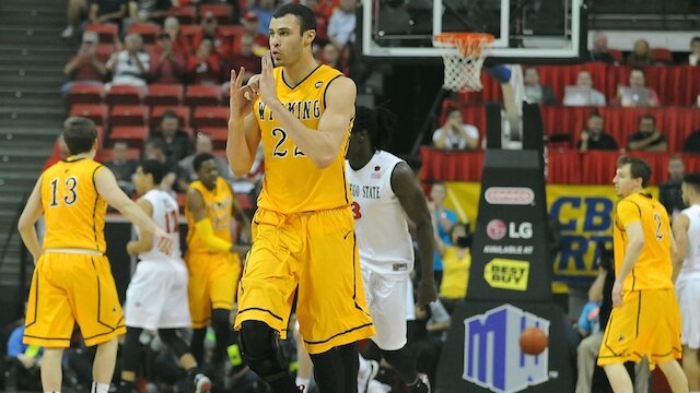 Larry Nance Jr. Wyoming Cowboys 2015 NCAA Tournament