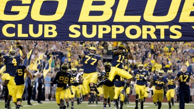 Michigan Go Blue Banner