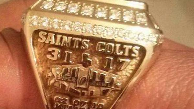 New Orleans Saints Super Bowl Ring Being Shopped On Craigslist