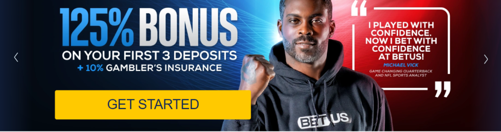 Betus 125% Welcome Bonus