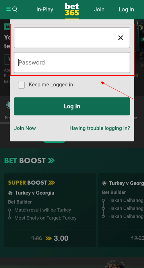 Bet365 Sign In