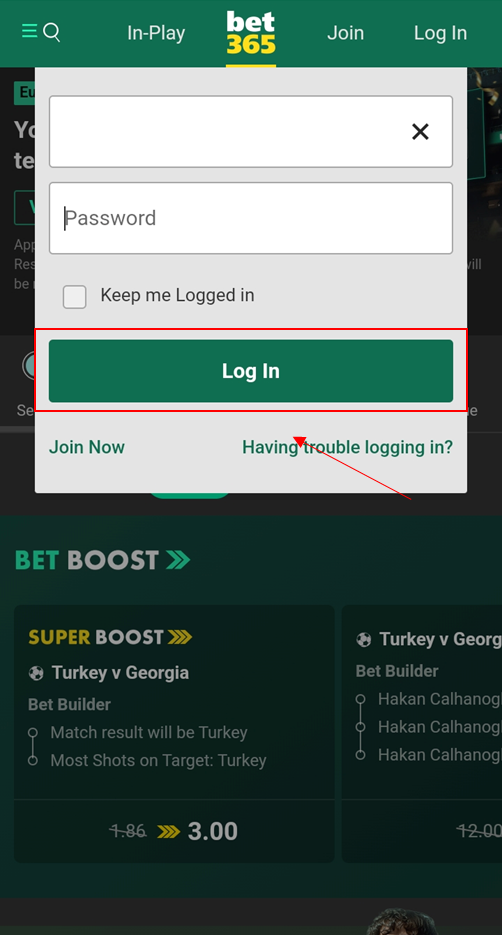 Bet365 Sign In