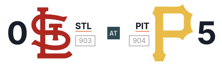 st. louis cardinals vs pittsburgh pirates match player stats Rantsports