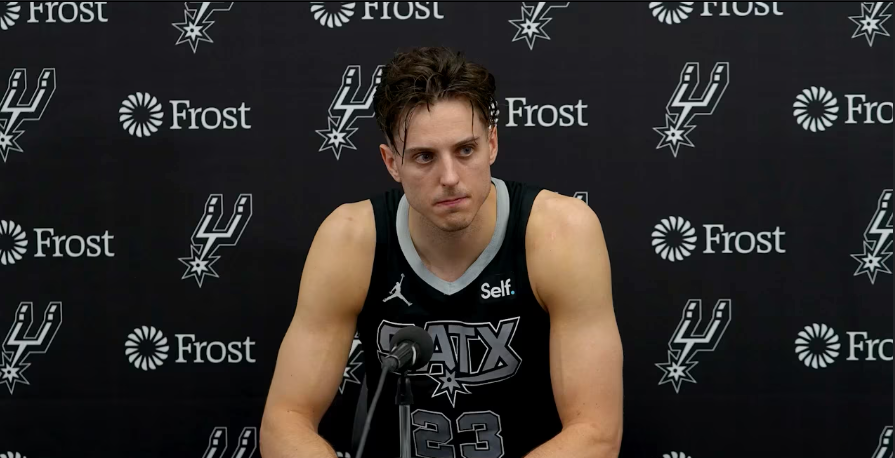 An image showing one of the white NBA players