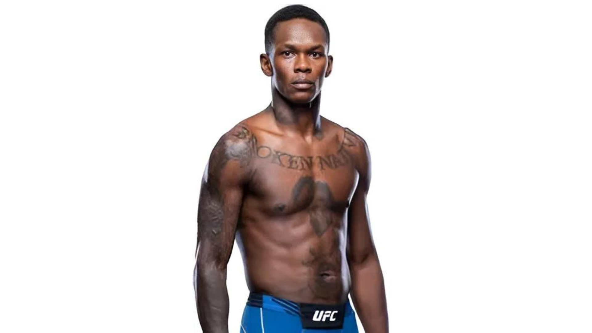 UFC fighter Israel Adesanya 