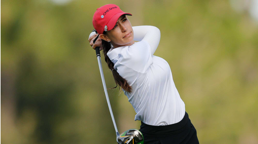 An image showing one of the sexiest women golfers